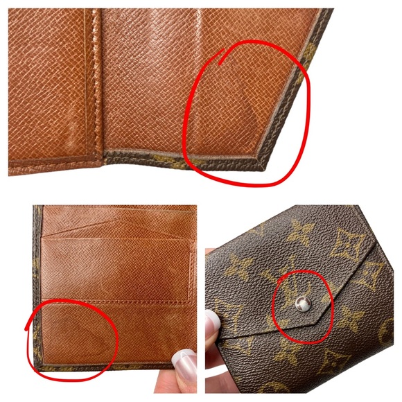 Authentic Louis Vuitton Vintage Compact Elise Brown Monogram Wallet 1980โs - Picture 15 of 16